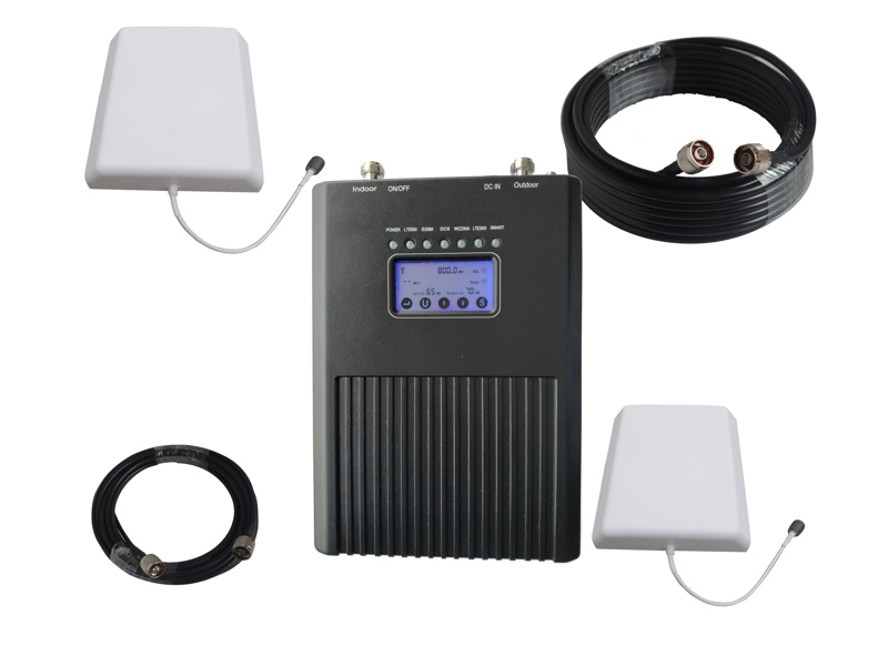 Nikrans NS-3000 Amplificador 4G 3G GSM para Mejorar Cobertura Móvil
